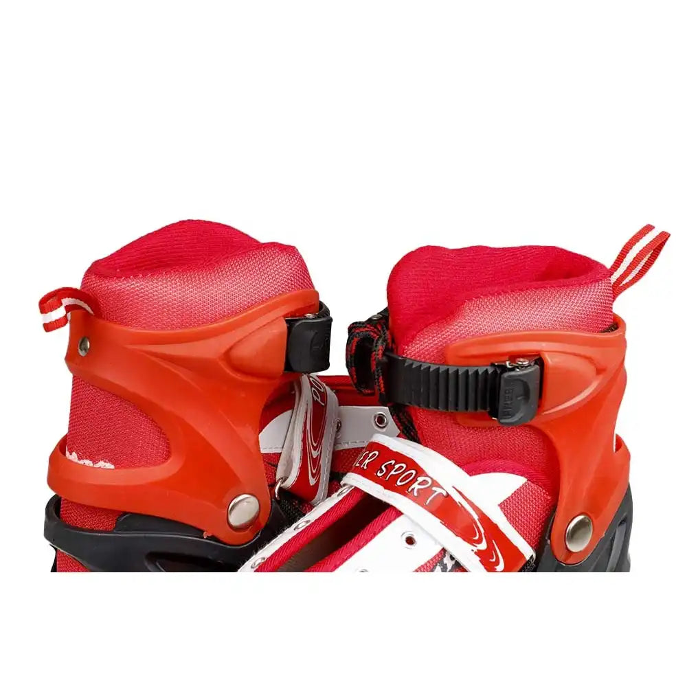 Inline Skate Red Shoes Small Size ( 31 to 34 ) - 961S